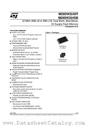 M29DW324DB datasheet pdf ST Microelectronics
