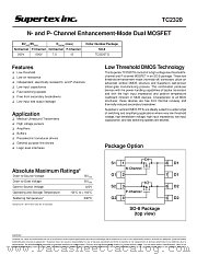 TC2320TG datasheet pdf Supertex Inc