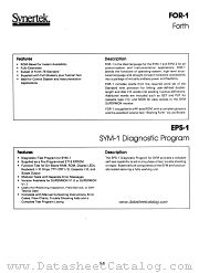 FOR-1 datasheet pdf Synertek