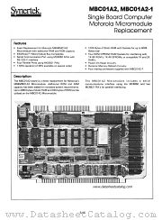 MBC01A2-1 datasheet pdf Synertek