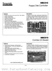 MBC210 datasheet pdf Synertek