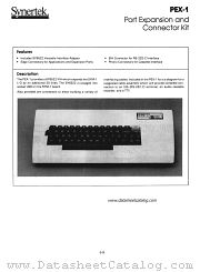 PEX-1 datasheet pdf Synertek