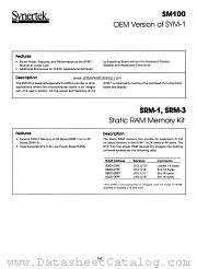 SRM-3 datasheet pdf Synertek