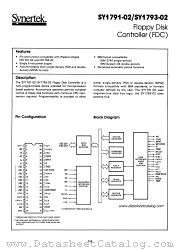 SY1791-02 datasheet pdf Synertek