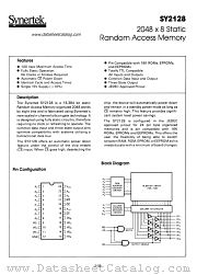 SY2128 datasheet pdf Synertek