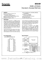 SY2129 datasheet pdf Synertek