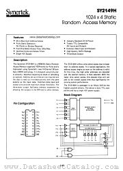 SY2149H datasheet pdf Synertek