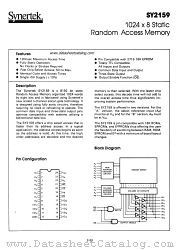 SY2159 datasheet pdf Synertek