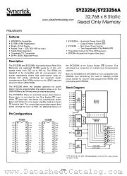 SY23256 datasheet pdf Synertek