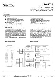 SY65C22 datasheet pdf Synertek