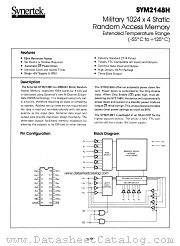 SYM2148H datasheet pdf Synertek