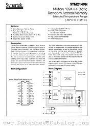 SYM2149H datasheet pdf Synertek