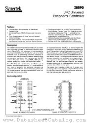 Z8590 datasheet pdf Synertek