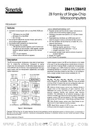 Z8611 datasheet pdf Synertek