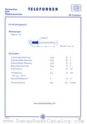 OC602 DOT RED datasheet pdf TELEFUNKEN