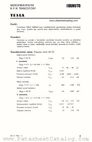 105NU70 datasheet pdf Tesla Elektronicke