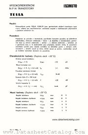 153NU70 datasheet pdf Tesla Elektronicke