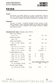 2-101NU71 datasheet pdf Tesla Elektronicke