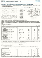 LQ480 datasheet pdf Tesla Elektronicke