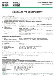 MH1SD1 datasheet pdf Tesla Elektronicke