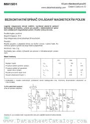 MH1SD1 datasheet pdf Tesla Elektronicke