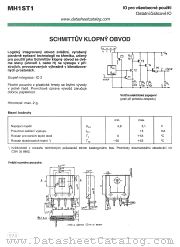 MH1ST1 datasheet pdf Tesla Elektronicke