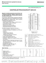 MH3002 datasheet pdf Tesla Elektronicke