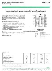 MH3216 datasheet pdf Tesla Elektronicke