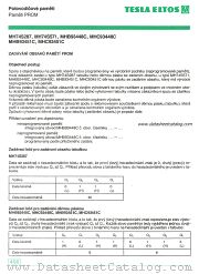 MH74S287 datasheet pdf Tesla Elektronicke