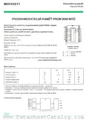 MH74S571 datasheet pdf Tesla Elektronicke