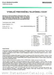 MHA5085 datasheet pdf Tesla Elektronicke