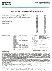 MHF0320 datasheet pdf Tesla Elektronicke