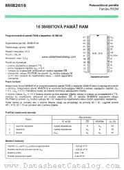 MHB2616 datasheet pdf Tesla Elektronicke