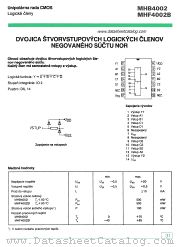 MHB4002 datasheet pdf Tesla Elektronicke