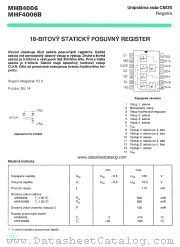 MHF4006B datasheet pdf Tesla Elektronicke