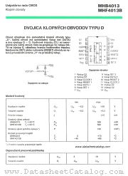 MHB4013 datasheet pdf Tesla Elektronicke