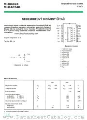 MHF4024B datasheet pdf Tesla Elektronicke