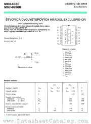 MHB4030 datasheet pdf Tesla Elektronicke