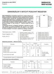 MHF4035B datasheet pdf Tesla Elektronicke