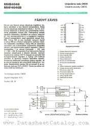 MHF4046B datasheet pdf Tesla Elektronicke