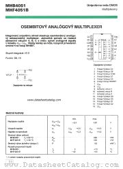 MHB4051 datasheet pdf Tesla Elektronicke