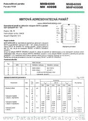 MHF4099B datasheet pdf Tesla Elektronicke