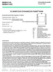 MHB4116C datasheet pdf Tesla Elektronicke