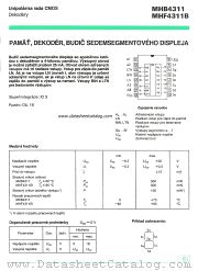 MHF4311B datasheet pdf Tesla Elektronicke