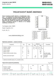 MHF4503B datasheet pdf Tesla Elektronicke