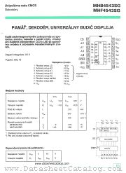 MHB4543SG datasheet pdf Tesla Elektronicke