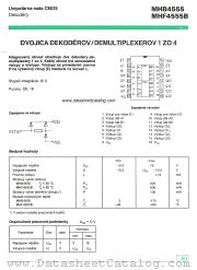 MHF4555B datasheet pdf Tesla Elektronicke