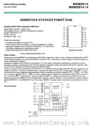 MHB5514/4 datasheet pdf Tesla Elektronicke