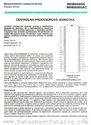 MHB8080AC datasheet pdf Tesla Elektronicke