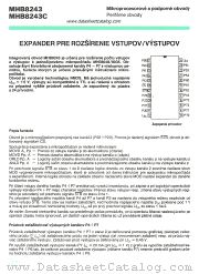 MHB8243C datasheet pdf Tesla Elektronicke